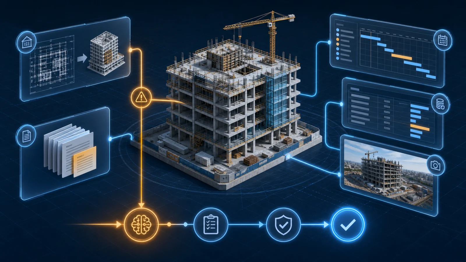 建筑工程如何落地 AI？先把变更签证做成证据链